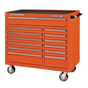 U.S. GENERAL44 in. x 22 in. Double Bank Roller Cabinet (Various colors)