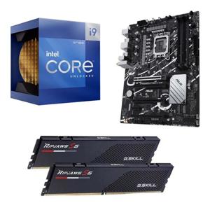Intel Core i9-12900K + ASUS Z790-V Mobo + 32GB G.Skill DDR5-6000 RAM Combo